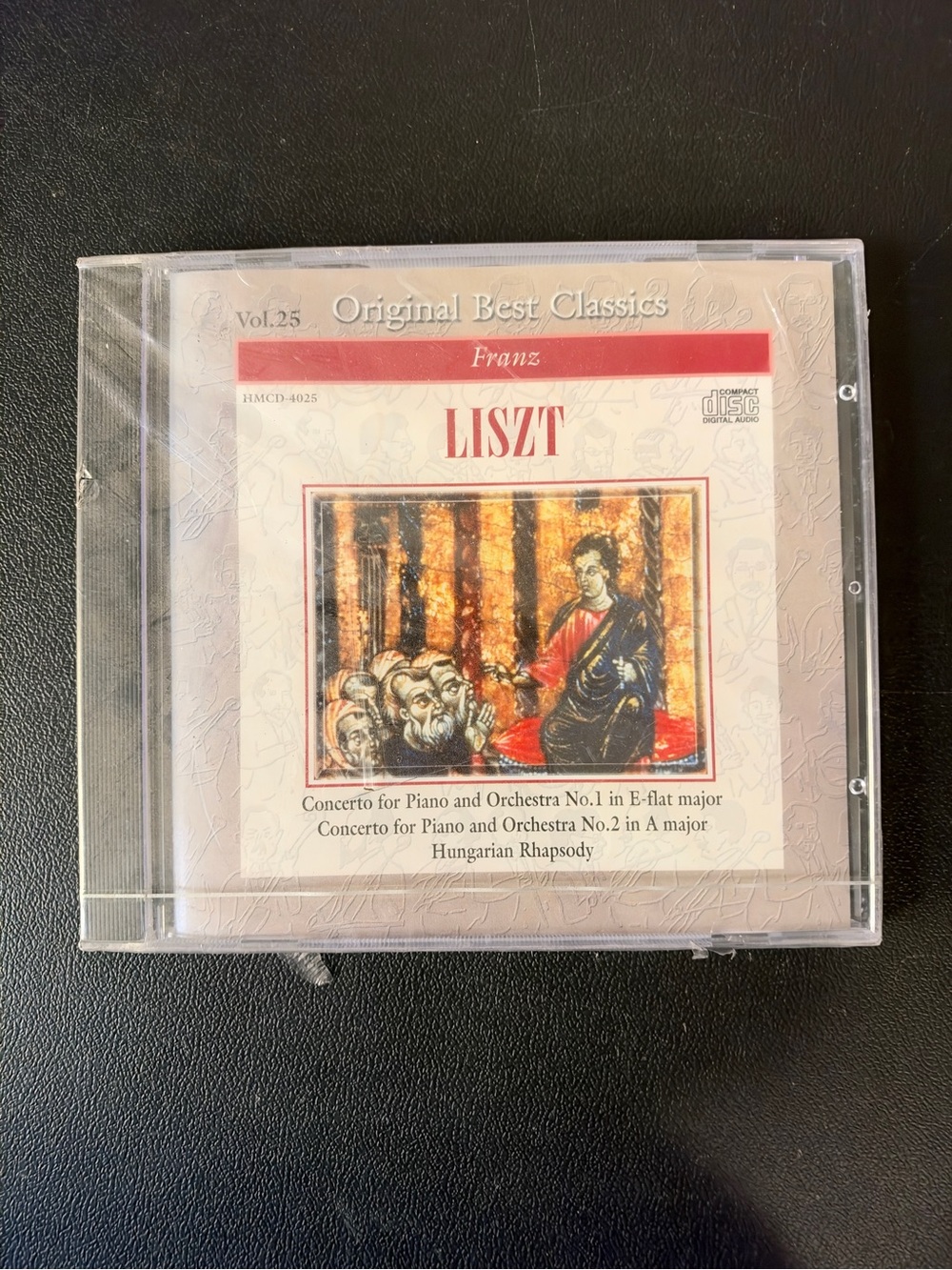 Original Best Classics Franz Liszt Vol. 25 New & Sealed